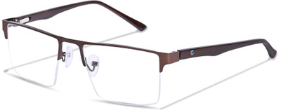Redex Half Rim (+2.50) Rectangle Reading Glasses(55 mm)