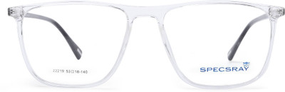 SpecsRay Full Rim Rectangle Frame(53 mm)