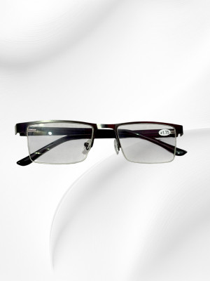 Eyevr Half Rim (+2.50) Rectangle Reading Glasses(133 mm)