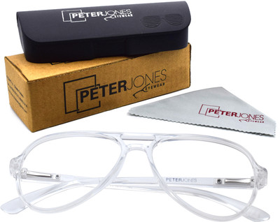 PETER JONES Full Rim Aviator Frame(53 mm)