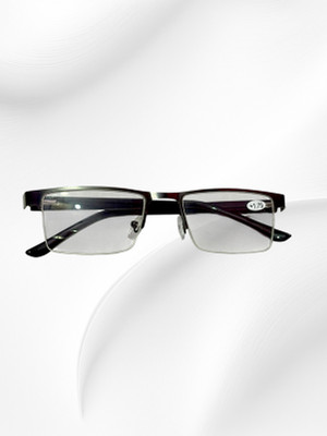 Clearo Half Rim (+1.00) Rectangle Reading Glasses(133 mm)