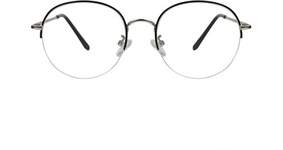 cleardekho Half Rim Oval Frame(141 mm)
