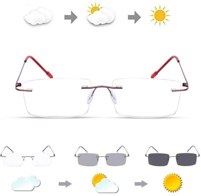 Redex Rimless Rectangle Frame(55 mm)