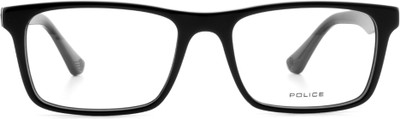 Police Full Rim Rectangle Frame(53 mm)