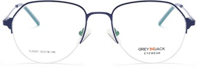 Grey Jack Half Rim Round Frame(138 mm)