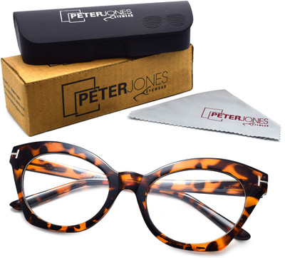 PETER JONES Full Rim Cat-eyed Frame(56 mm)