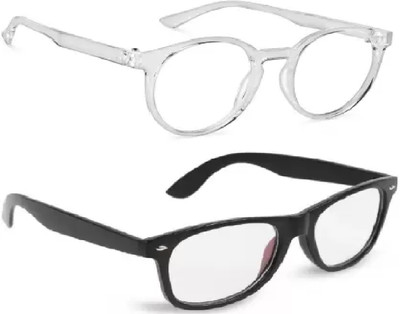 David Martin Full Rim Wayfarer, Round Frame(52 mm)