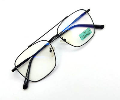 CRAMES Full Rim Square Frame(55 mm)