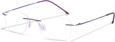 Redex Rimless (+0.75) Rectangle Reading Glasses(55 mm)
