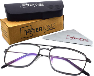 PETER JONES Full Rim Square Frame(53 mm)