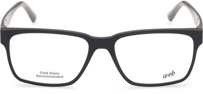WEB Eyewear Full Rim Square Frame(55 mm)