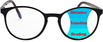 Hrinkar Full Rim (+2.00) Oval Reading Glasses(50 mm)