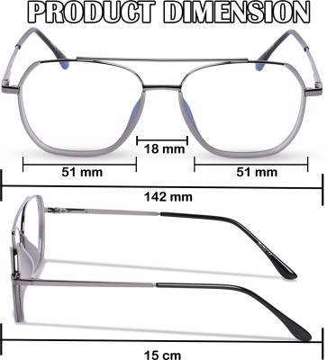 Redex Full Rim Rectangle Frame(55 mm)