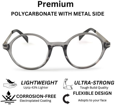 REDHILLS Full Rim Round Frame(55 mm)