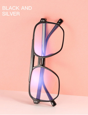 Poshh eyewear Full Rim Square Frame(55 mm)
