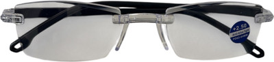 DIGITOSYDigi Rimless (+2.50) Rectangle Reading Glasses(50 mm)