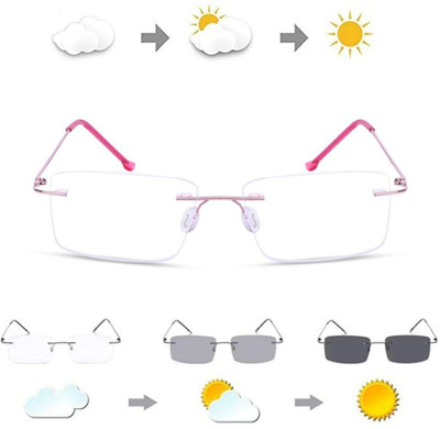 Redex Rimless Rectangle Frame(55 mm)