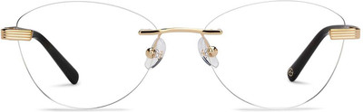 john jacobs Rimless Oval Frame(54 mm)