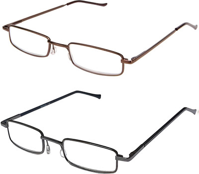 Savy Full Rim (+1.00) Rectangle Reading Glasses(130 mm)