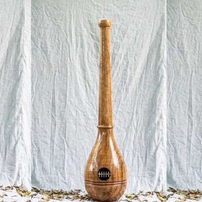 HIHENTEPRISES HIH BHEEM GADA Wooden Indian Mugdar, Clubs, Beige Indian Clubs(6 kg)