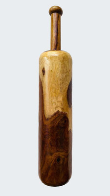 LADLA CREATION Sheesham Wooden Polished Clubs/Mugdar/Meel/Clubbell/Karla Katai Multicolor Indian Clubs(5 kg)