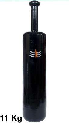 NA Sports Mahakal Mugdar 11Kg - Indian Club Gada for Home Gym Workout Black Indian Clubs(11 kg)