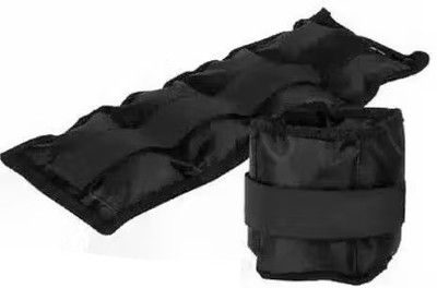 VELLFIRE 500 gram x 2 pc Black Ankle weight Black Ankle & Wrist Weight(0.5 kg)