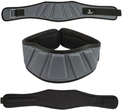 XSAW 6inch GYM BELT 10MM WITH ADJUSTABLE BUCKLE FOR MEN & WOMEN FOR POWERLIFTING Weight Lifting Belt