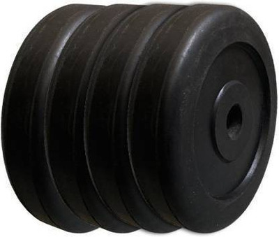 SBR Sports 10 kg 2.5KG* 4PIECE RUBBER WEIGHT PLATES FOR HOME GYM EXERCISE DUMBBELL WEIGHTS Home Gym Combo