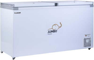 Rockwell 466 L Double Door Standard Deep Freezer(White, SFR550DD-O, 4 Star)