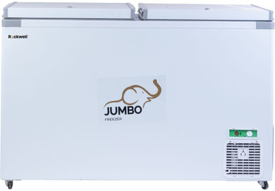 Rockwell 300 L Double Door Standard Deep Freezer(White, SFR350DDU, 3 Star)