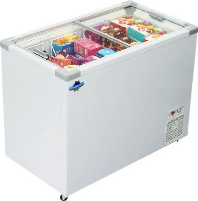 Rockwell 346 L Double Door Standard Deep Freezer(White, SFR350GT, 5 Star)