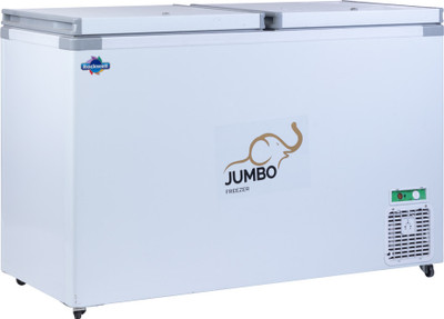 Rockwell 453 L Double Door Standard Deep Freezer(White, Grey, SFR450DDU, 4 Star)