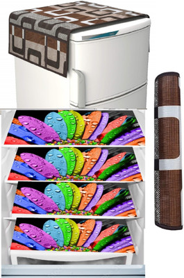 REVEXO FDSFMTCBROWNBOX4M3LEAVE1H Fridge Door Shelf