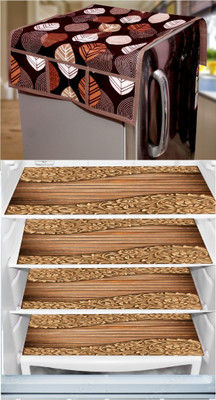 REVEXO FDSFMTBROWNPIPAL4MSILVER Fridge Door Shelf