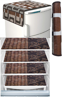 REVEXO FDSVR10ZBROWNBOX4BAMBOO1H Fridge Door Shelf