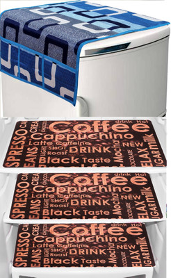 REVEXO fridge door shelfBLUEBASKET3MAT1TOP54 Fridge Door Shelf