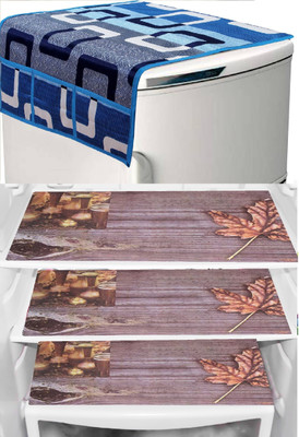 REVEXO fridge door shelfBLUEBASKET3MAT1TOP59 Fridge Door Shelf