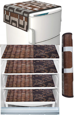 REVEXO FDSFMTCBROWNBOX4MBAMBOO1H Fridge Door Shelf