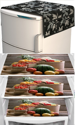 REVEXO fridge door shelfBLACKJHADI3MAT1TOP5 Fridge Door Shelf