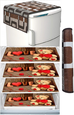 REVEXO FDSFMTCBROWNBOX4MLOVE1H Fridge Door Shelf
