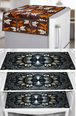 REVEXO fridge door shelfBROWNJHADI3MAT1TOP24 Fridge Door Shelf