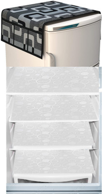 REVEXO FDSFMTBLACK BOX4MWHITEDSR Fridge Door Shelf