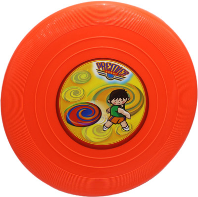 neoinsta shopping Skimmer frisbee or flying disc toy for kids orange colour Plastic Sports Frisbee
