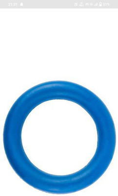 crazxx Premium Plain frisbee ring for outdoor play, Tennikoit ring (pack of 1) Rubber Tennikoit Ring(Pack of 1)