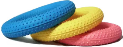 Owlix Rubber Ring Multicolor- Dotted Rubber Tennikoit Ring Rubber Tennikoit Ring(Pack of 3)