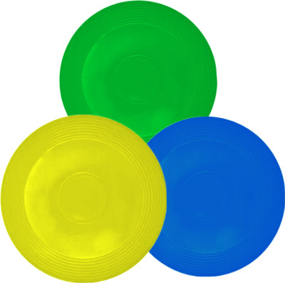 Dinetic flying disc for fun play Plastic Sports Frisbee(Pack of 3)