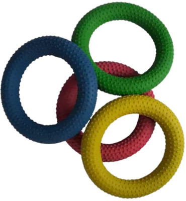 Dinetic Dotted Tennikoit Frisbee ring Rubber Tennikoit Ring(Pack of 4)