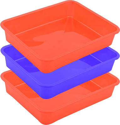 KUBER INDUSTRIES Plastic Fruit & Vegetable Basket(Multicolor)