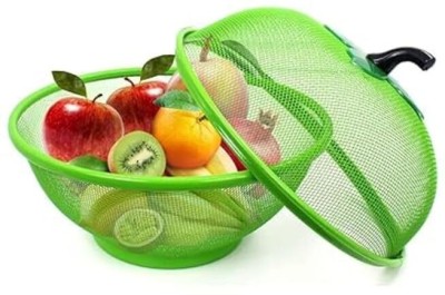 mrquee Stainless Steel Fruit & Vegetable Basket(Multicolor)